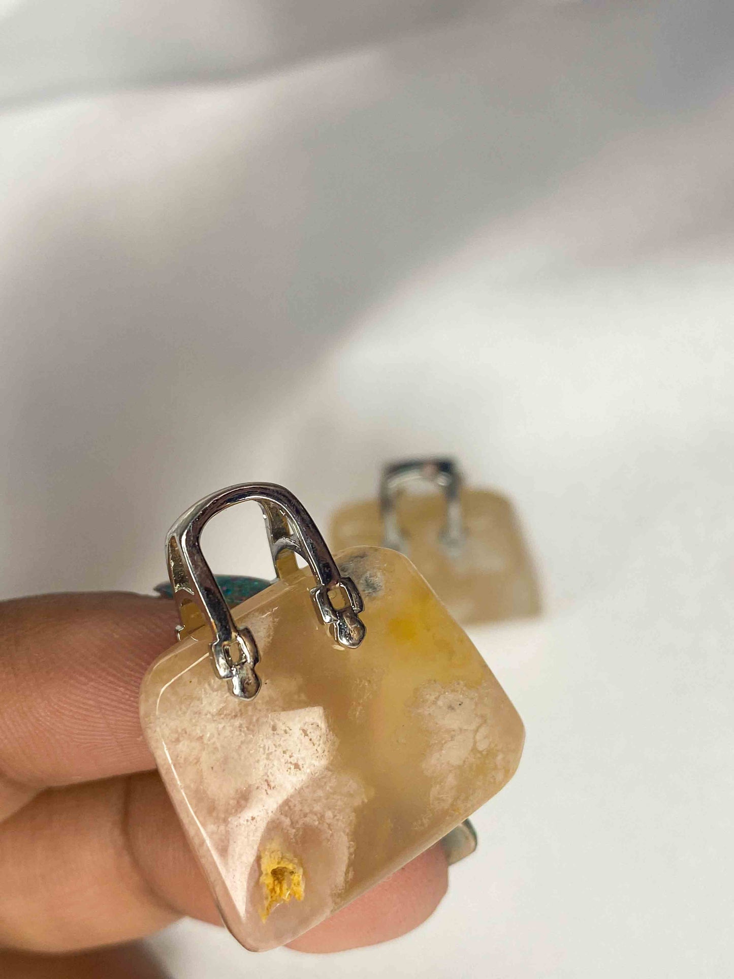 Flower Agate Mini Bag