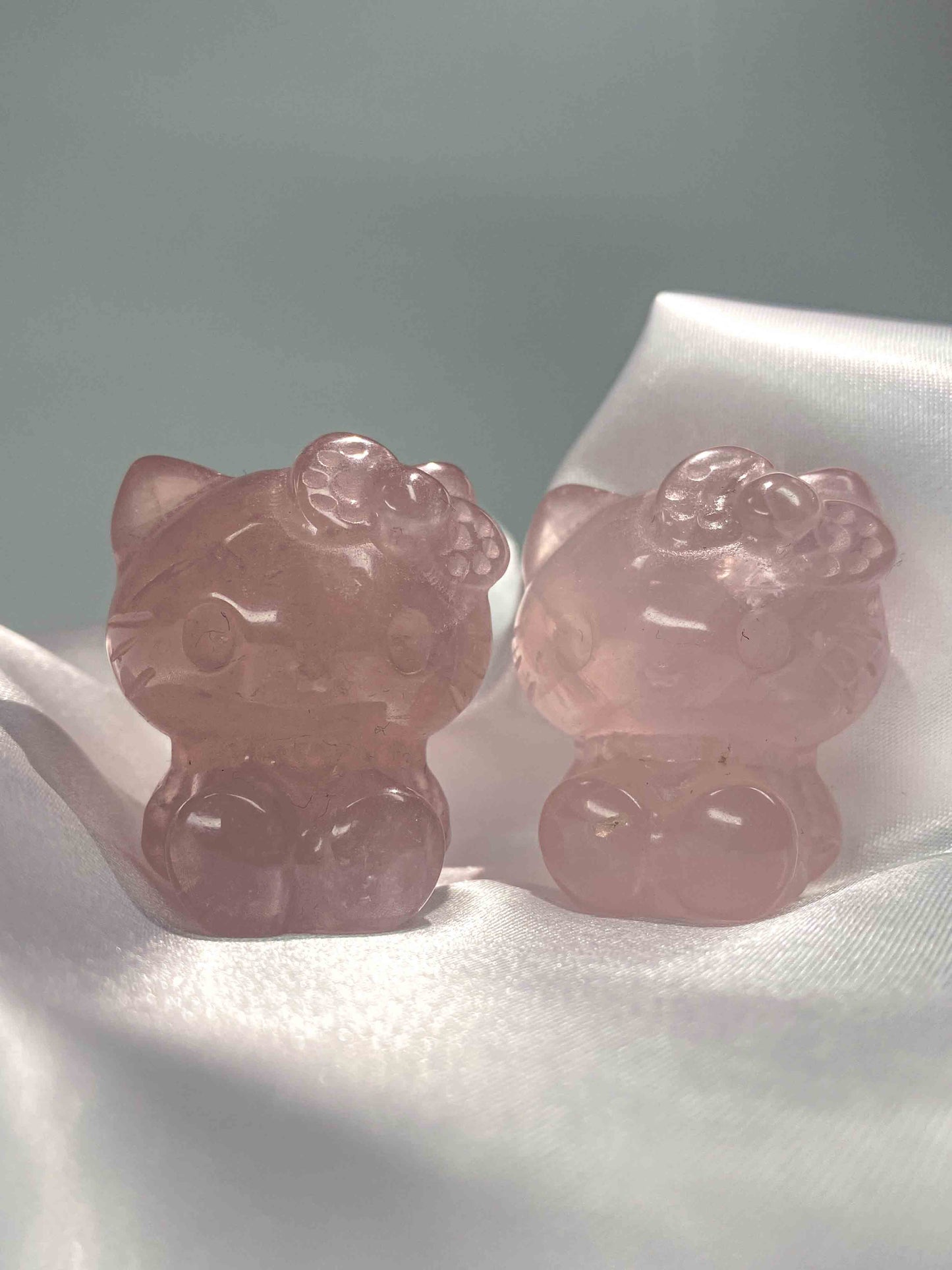 Rose Quartz Hello Kitty